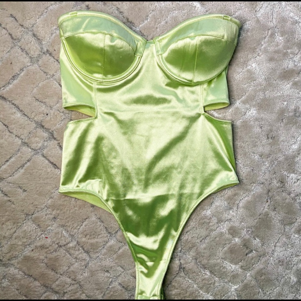 Urban Outfitters Satin Bodysuit